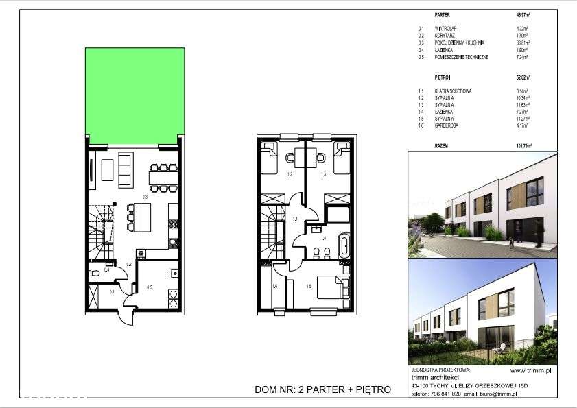 Dom szeregowy z ogródkiem Tychy Centrum-8