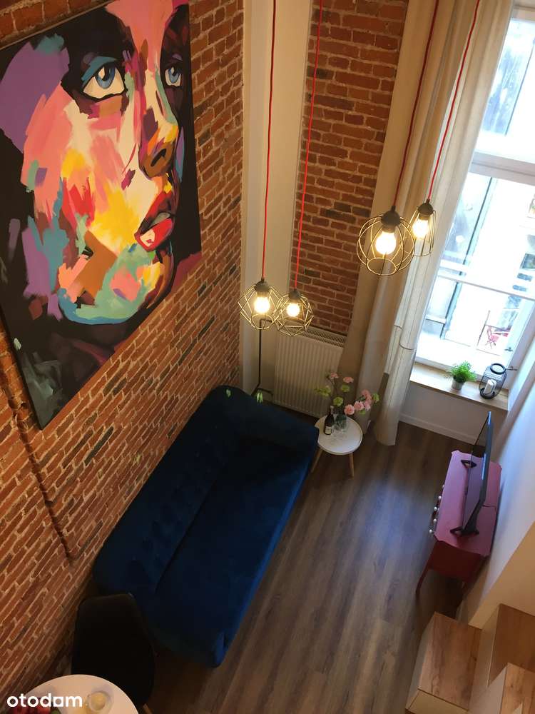 Dwupoziomowa Kawalerka w Nowym Centrum Łodzi Od Zaraz - Pełny obrazek: 1/10