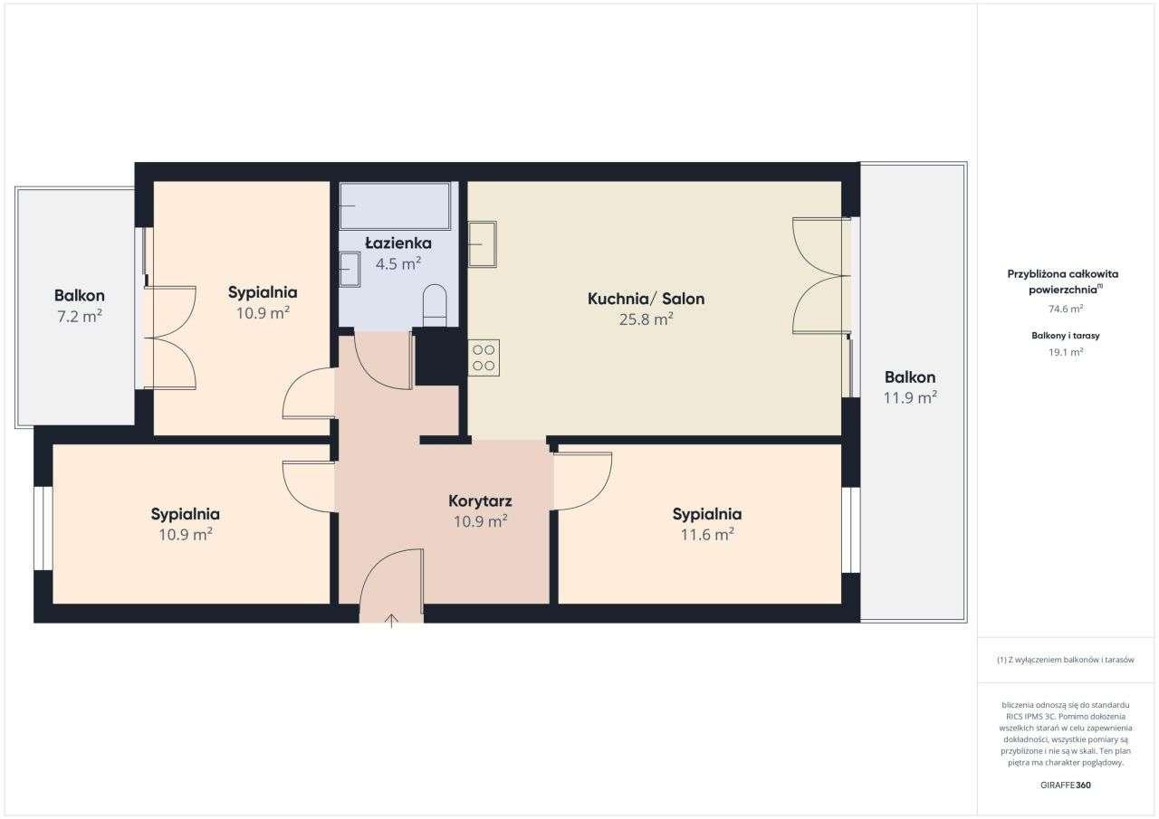 Nowoczesne 4 pokoje| Aurora, ul. Barcza – Olsztyn-13