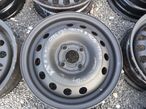 4x100 14 OPEL CORSA MERIVA ASTRA COMBO ADAM KARL TIGRA CHEVROLET  KALOS  FELGI STALOWE KOŁO ZAPASOWE - 4