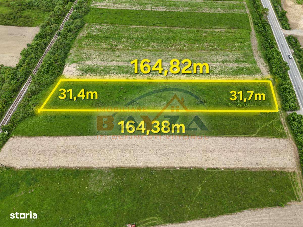 Teren intravilan in exclusivitate, comision 0, zona D&M Wedding Hall - Imagine principală: 3/5