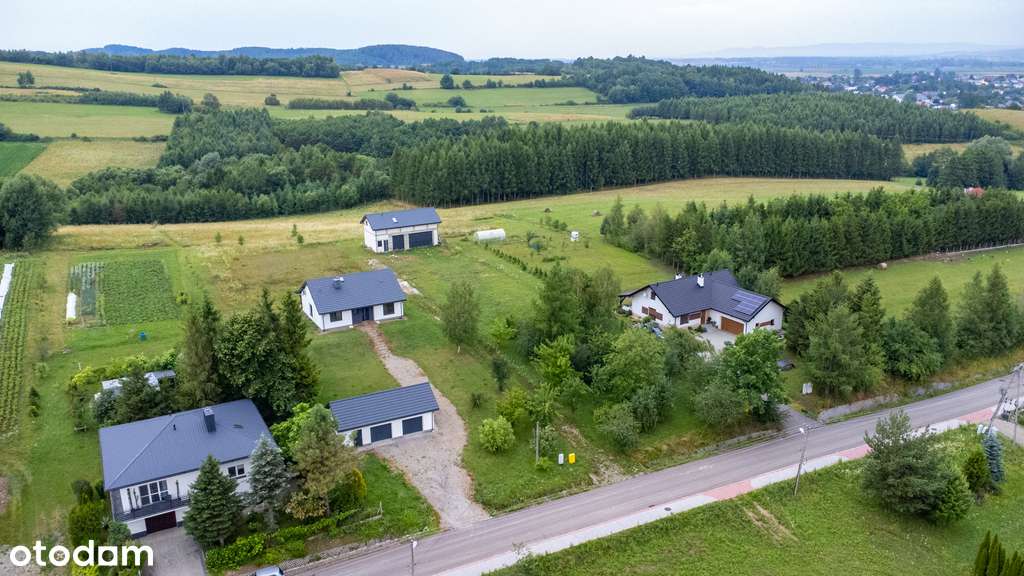 Nowoczesny dom | Widokowa działka 55ar - Besko-19