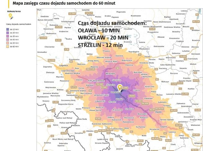 Działka Prod Usł z MPZP blisko autostrdy A4 Oława