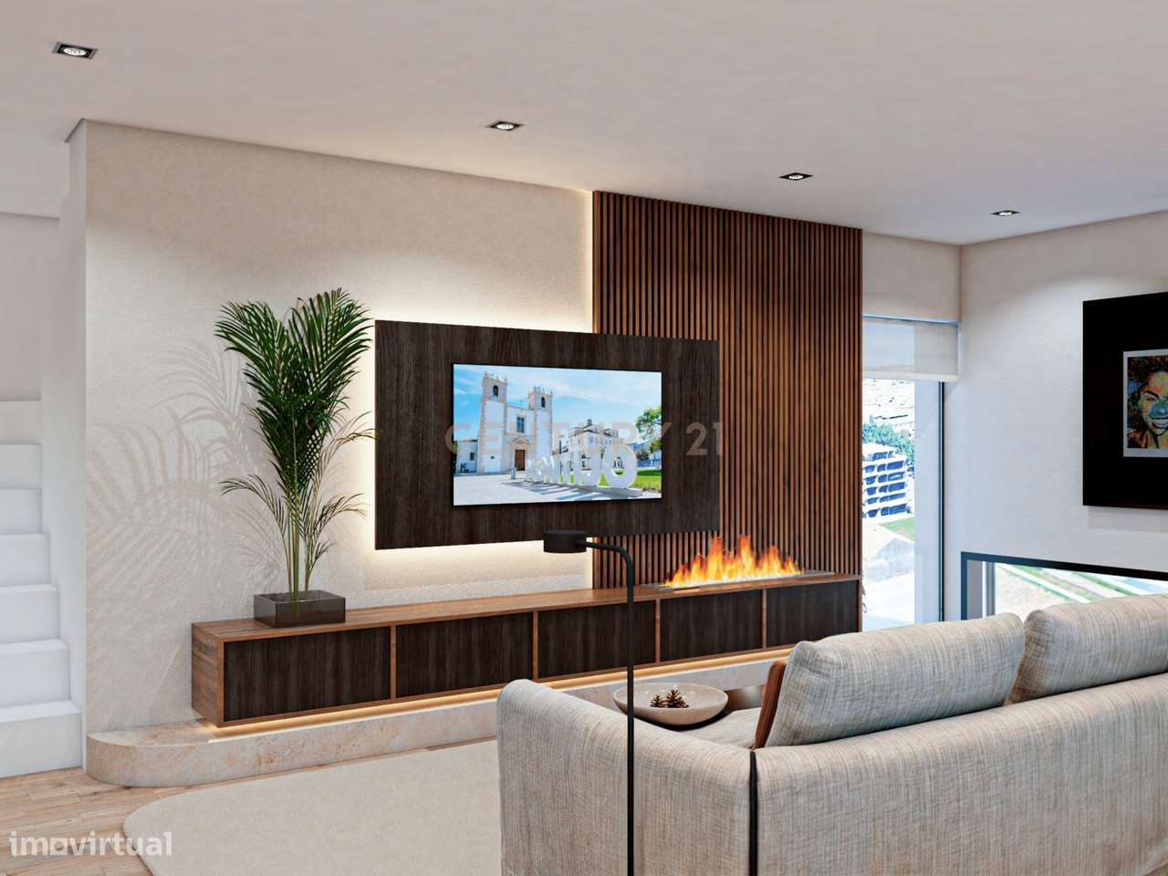 Apartamento duplex T3 + 2 no Montijo, com garagem e terraço - Grande imagem: 4/25