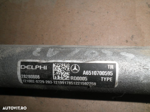 Rampa Injectoare Mercedes C-class W204 2.2 CDI 2013 A6510700595 - 2