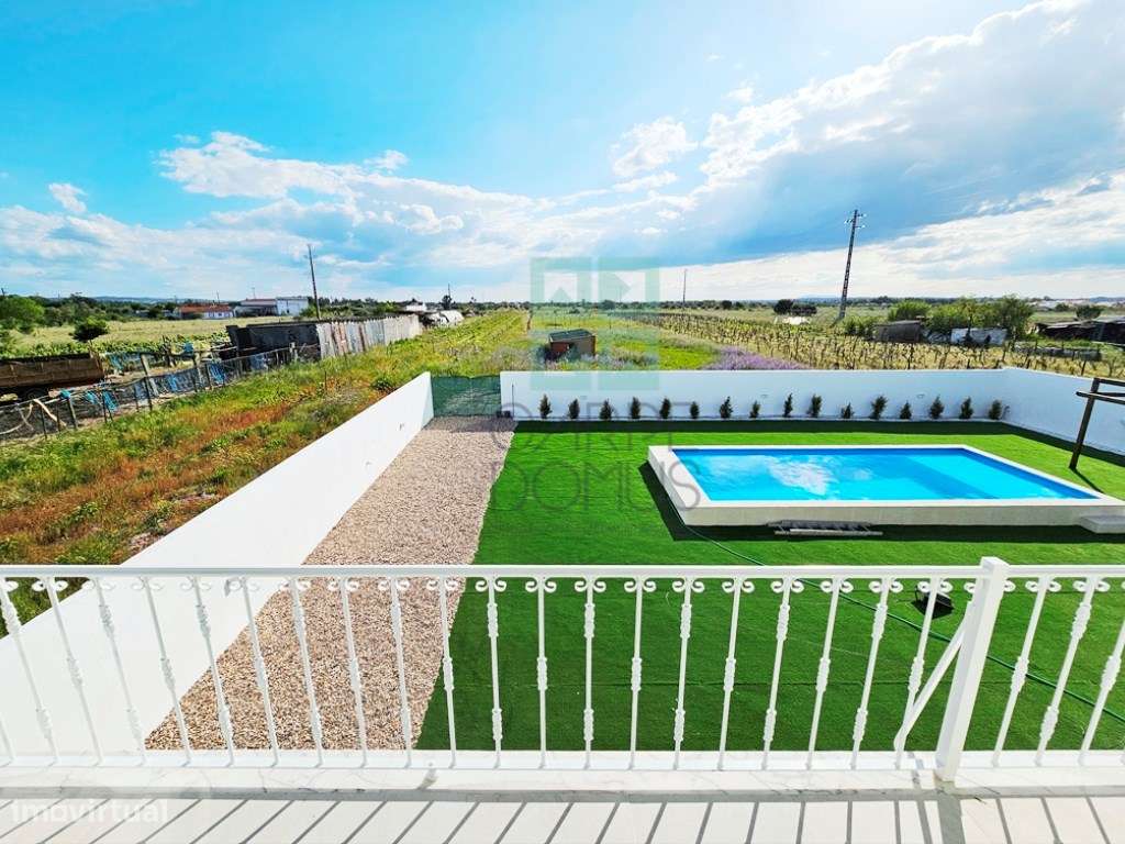 Excelente nova moradia T5 com piscina, em lote 7580m2, em Alpiarça,...-48