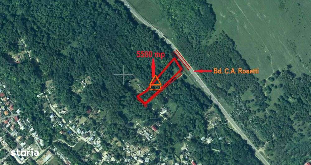 Teren intravilan - 5500 mp - Bd. C.A. Rosetti - Imagine principală: 4/11