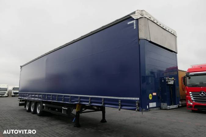 Scania R 450 / RETARDER / EURO 6 / LED / NAVI + SCHMITZ / CURTAINSIDER / LIFTED ROOF / - 13