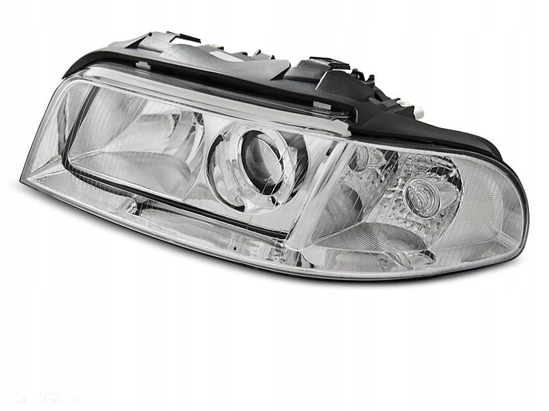 Reflektory Lampy kpl Soczewka Clear Chrom Tyc Audi a4 b5 8d Lift 1999-2001 - 3