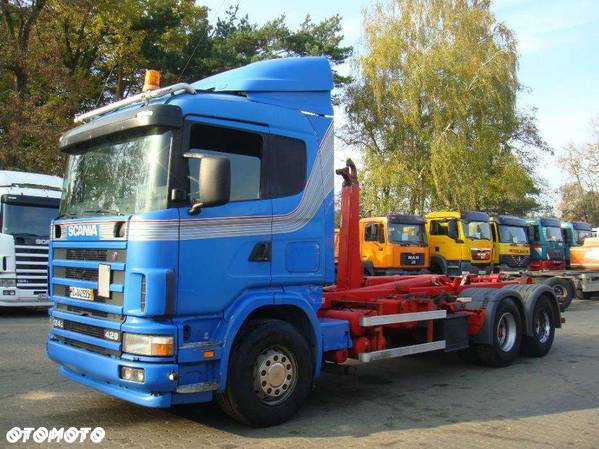 Scania 124G420 6X2 HAKOWIEC - 1