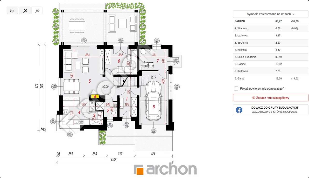 Dom 180mkw - Zawada pod Myślenicami - Pełny obrazek: 4/18