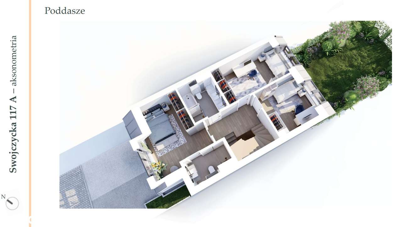 Przestronny lokal mieszkalny/szereg z antresolą, ogrodem i garażem-3