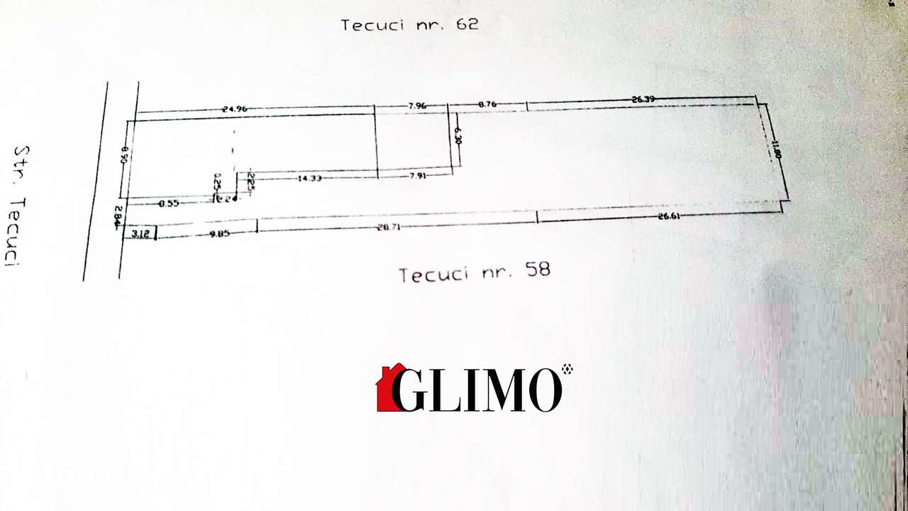 Teren de vanzare, 800mp, str Tecuci nr.60, langa Piata Centrala Galati - Imagine principală: 2/3