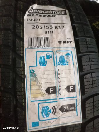 Anvelopa noua iarna 205/55 R17 BRIDGESTONE Blizzak LM25 I 91H - 1