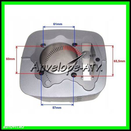 Kit Cilindru Set Motor 250 Piston 65.5MM Bolt 15 Distributie Lant - 8