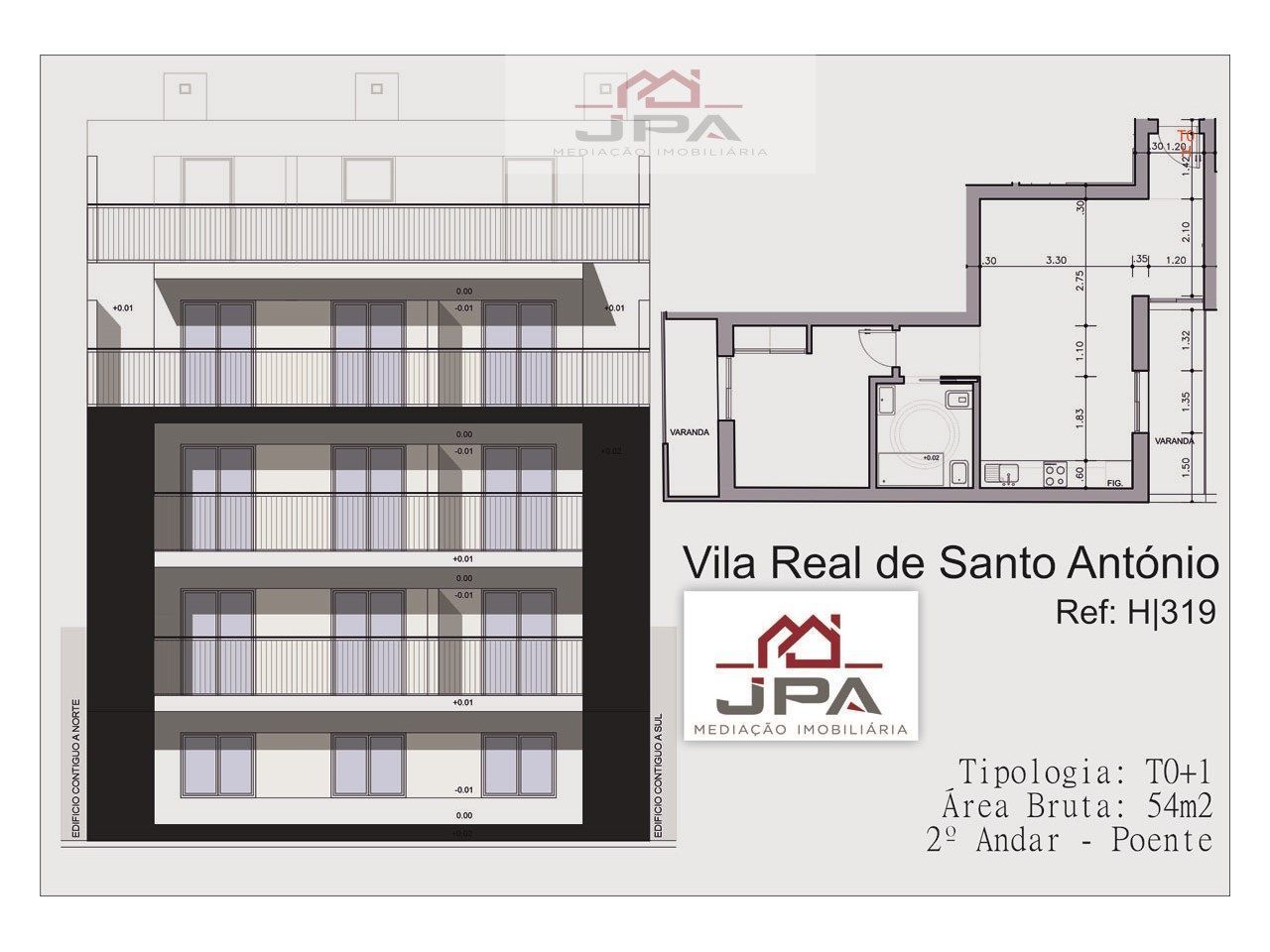 Vila Real de Santo António, apartamento T1