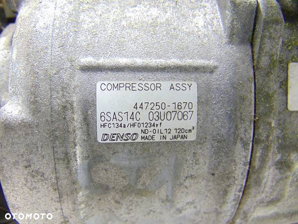 SPRĘŻARKA KLIMATYZACJI MERCEDES A W176 CLA W117 2.2 CDI A0008303502 - 3