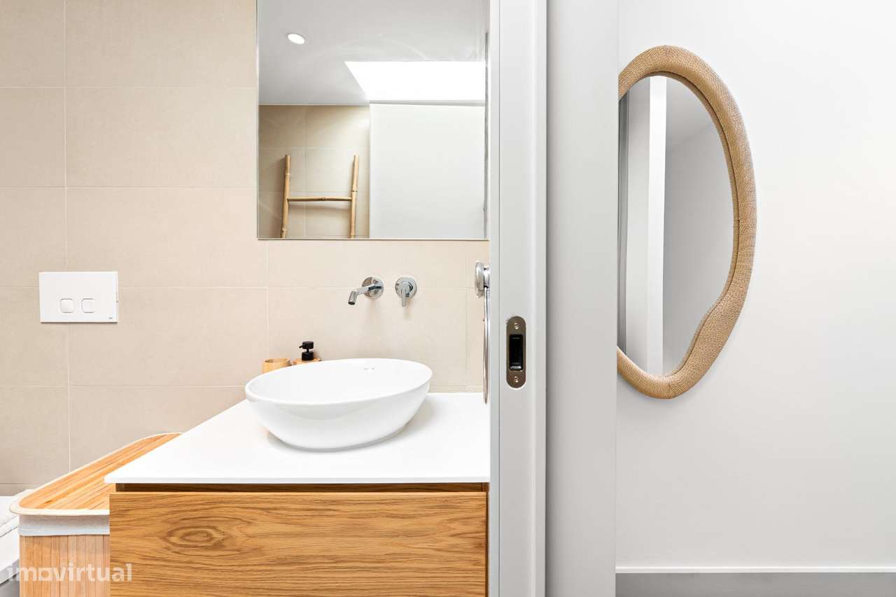 T1 Duplex com Terraço Novo na Rua do Bonjardim-20