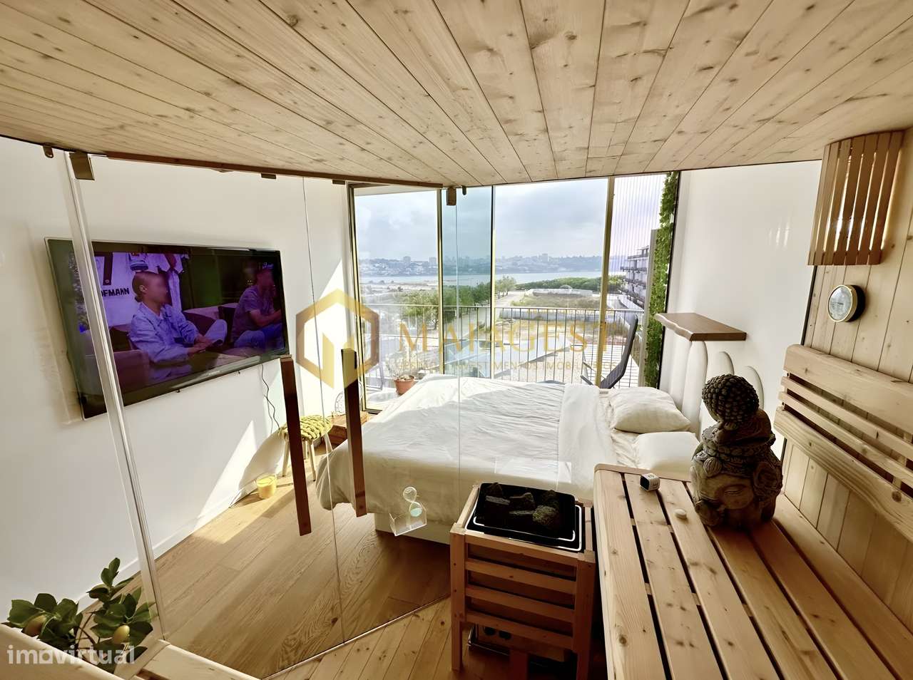 T2 com vistas deslumbrantes sobre o Douro e o Oceano Atlântico-12