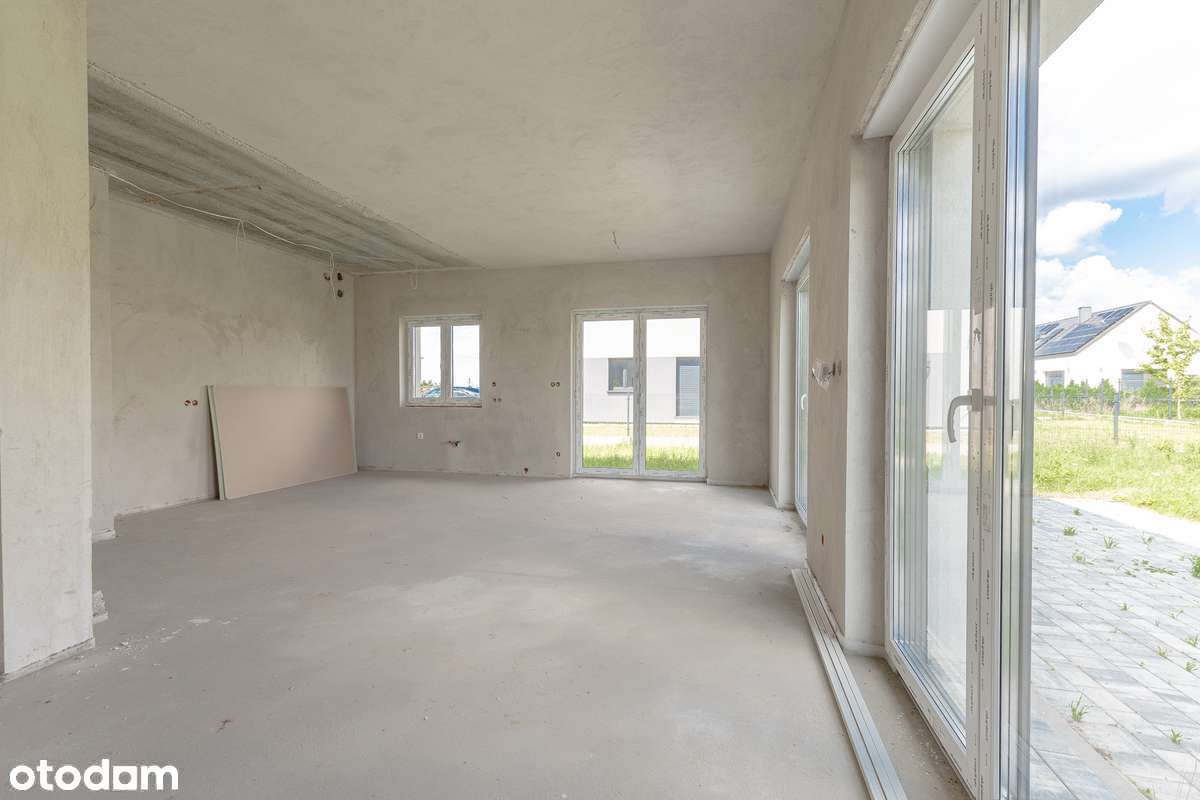 Dom w zabudowie bliźniaczej, 4 pokoje, ogród, Trzek (gmina Kostrzyn)-12