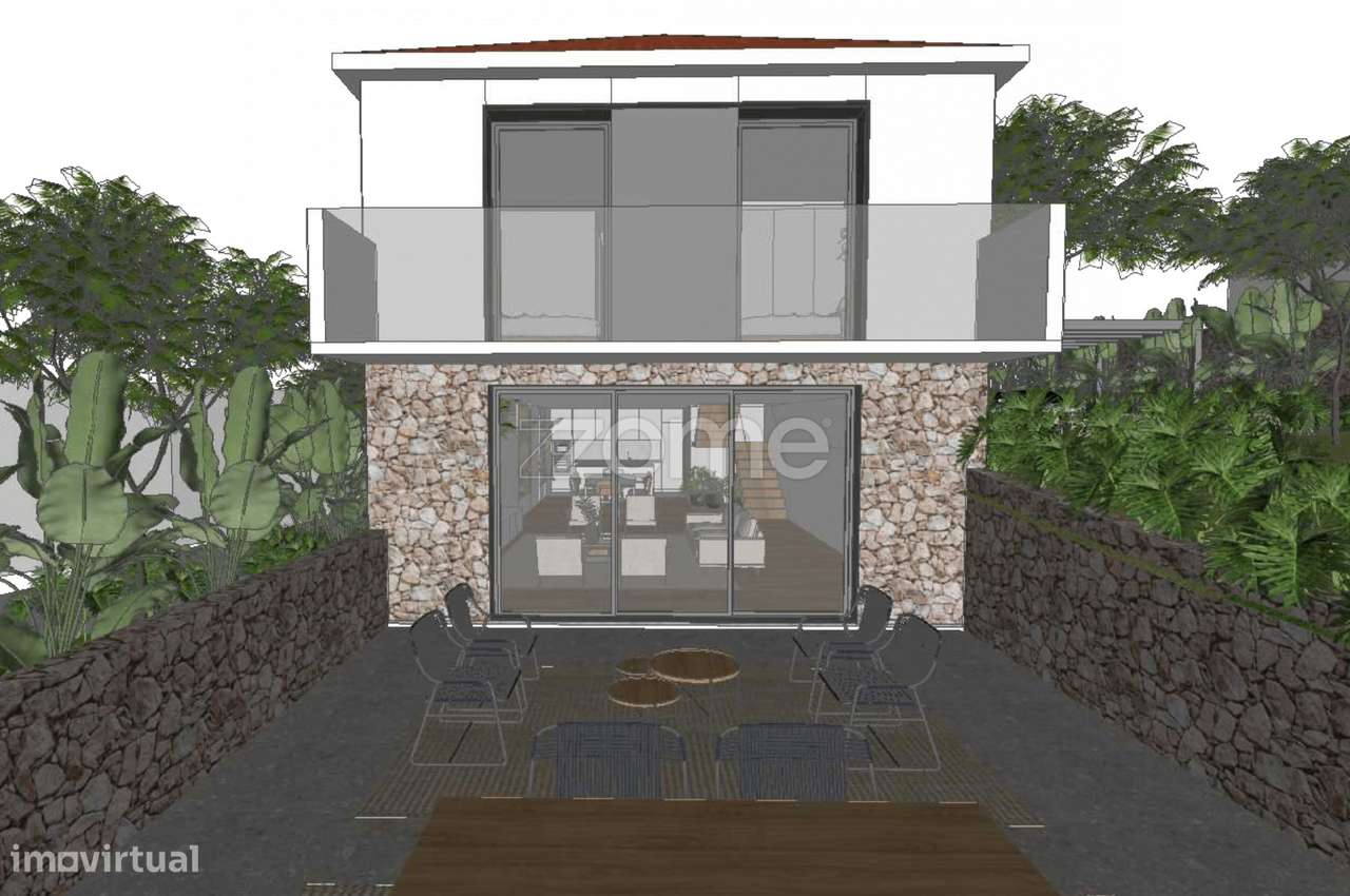 Moradia T3 com projeto aprovado, a1500m do Rio Douro - Valbom Gondomar-1