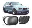 GRELHAS DIANTEIRAS PARA BMW E81 E87 04-07 LOOK M PERFORMANCE PRETO BRILHANTE - 1