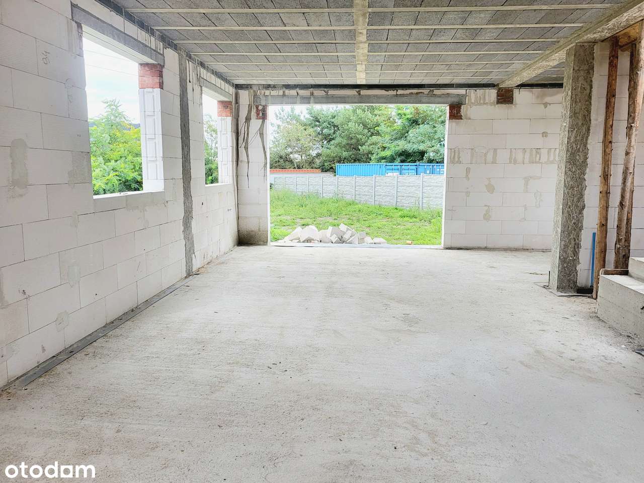 = Działka z rozpoczętą budową = - Pełny obrazek: 4/15