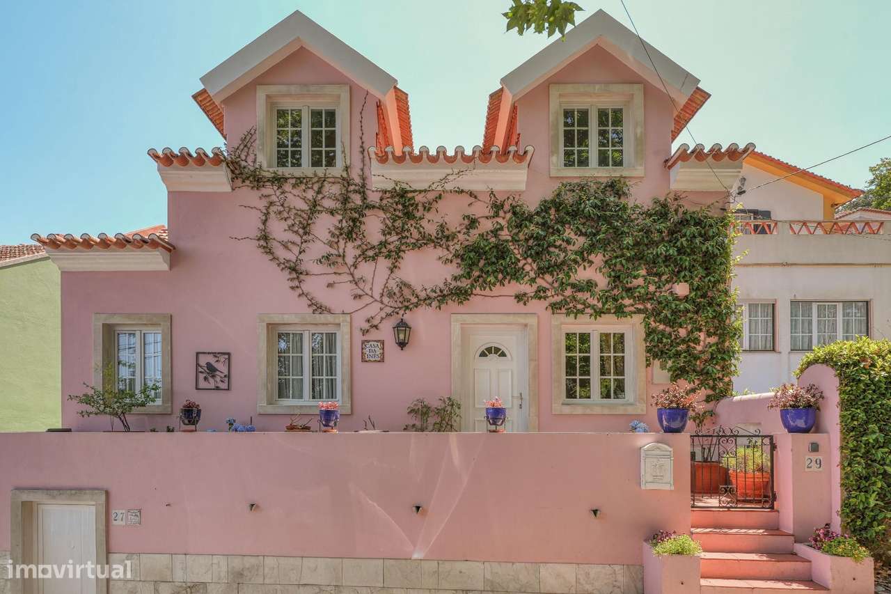 Casa com jardim no coração histórico de Sintra-37