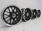 Jantes Look BBS RS2 17 x 7.5 et30 4x100 Pretas e polidas - 4