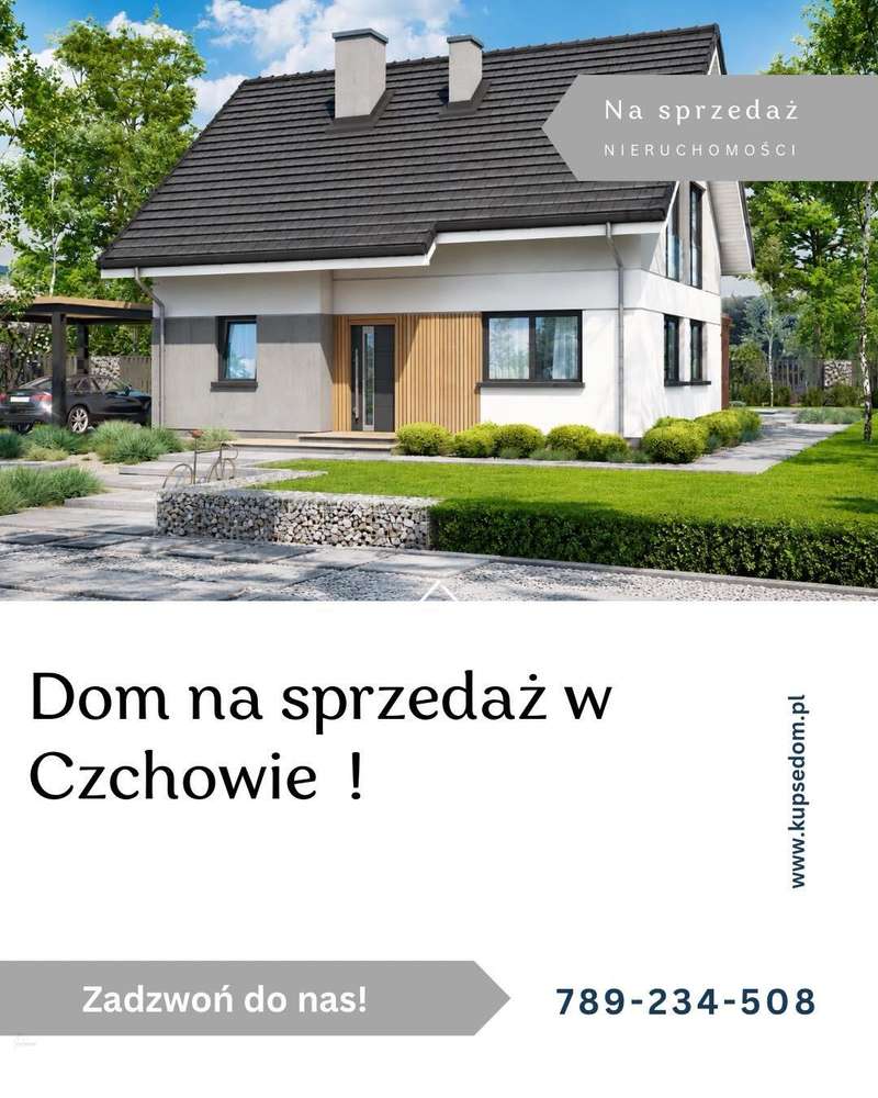 Dom w stanie surowym otwartym - Czchów-4