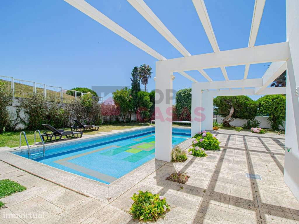 Moradia T5 com piscina e vista Lagoa de Óbidos - Grande imagem: 5/31