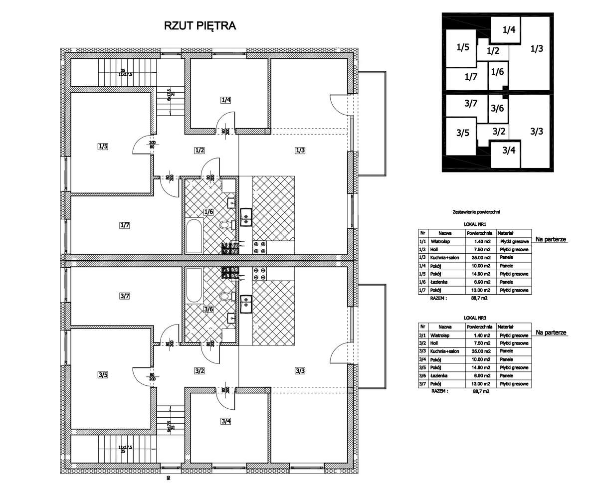 Mieszkanie I piętro, ogródek + poddasze, Mielec ul Spilarewicza - Pełny obrazek: 5/8