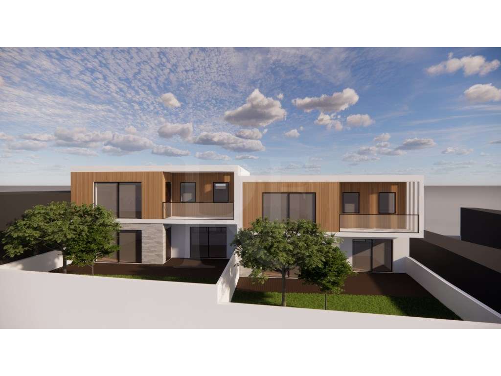 Lote com projeto aprovado para 2 moradias T3 com vista mar na Areia...-14
