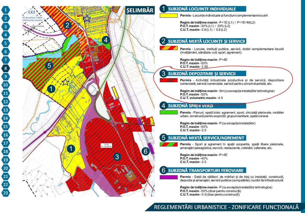 Teren de vanzare Selimbar zona Cartier Tineretului, zona industriala - Imagine principală: 3/3