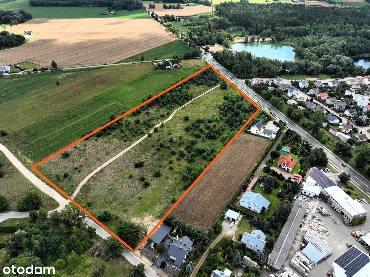 Działka  Inwestycyjna 3.9551ha | MPZP U/M | Ciechanów | Krubin - Pełny obrazek: 5/5