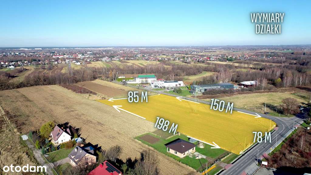 Atrakcyjna działka z potenacjałem pod inwestycje - Pełny obrazek: 2/5