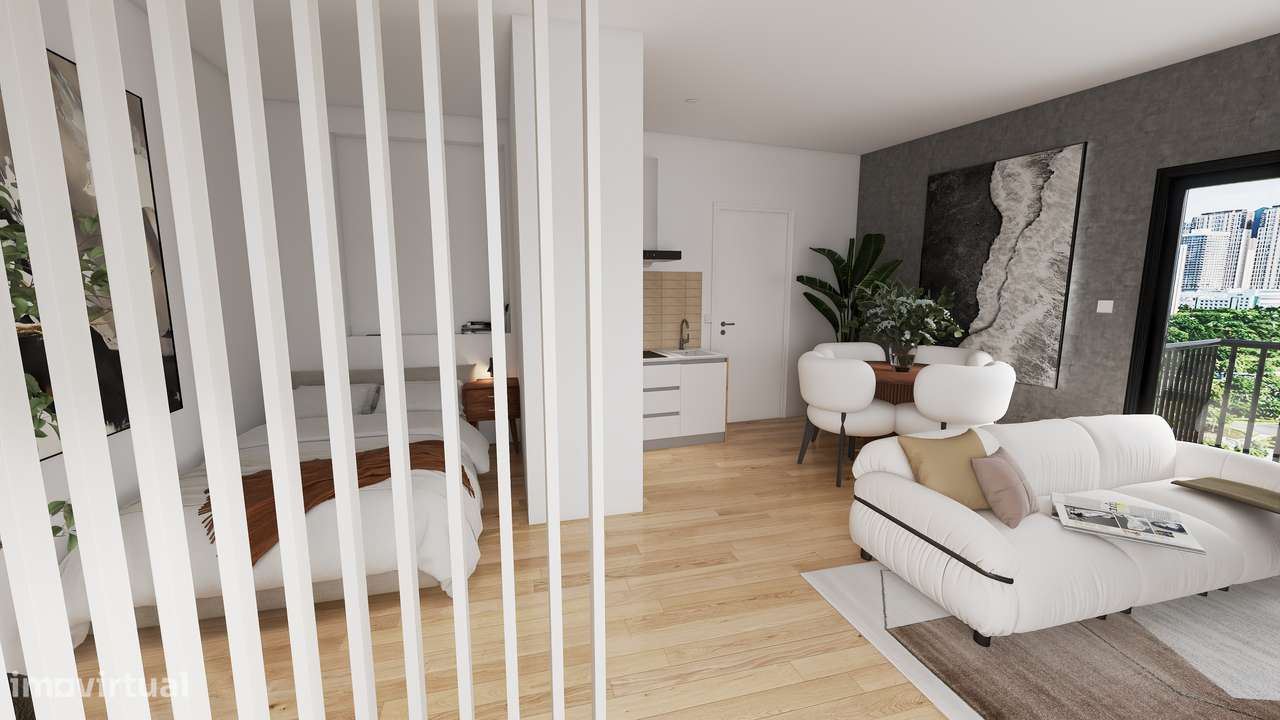 Apartamento T0 novo no Centro de Estarreja-10