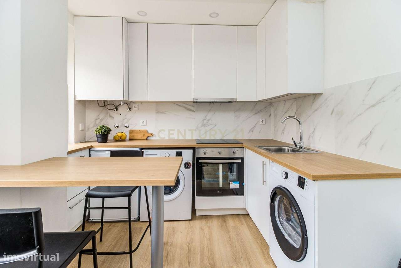 T1 Totalmente Remodelado – Eletrodomésticos Novos a Estrear – Junto ao - Grande imagem: 5/10