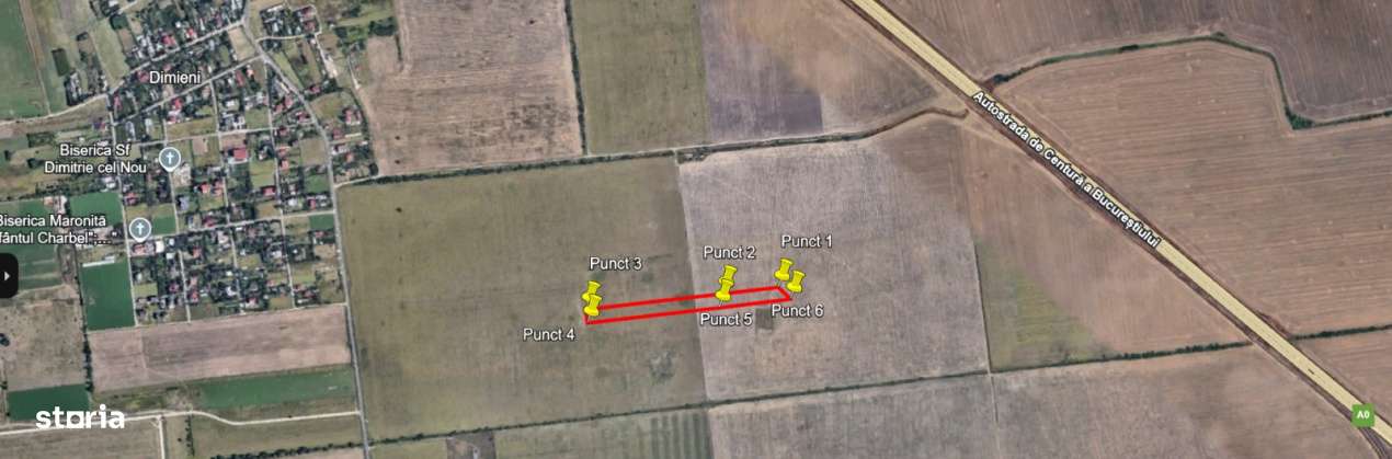 Teren de vanzare langa A0-0