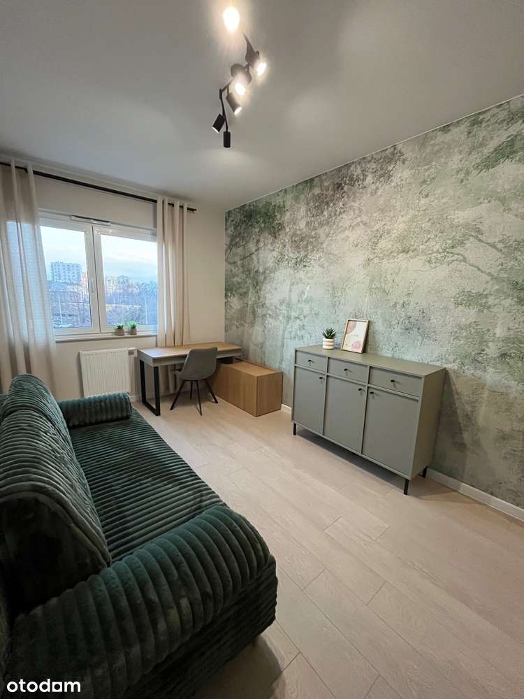 Nowe dwa pokoje 43m2 z balkonem Pierwszy najem  Nowe Promenady Miłosza - Pełny obrazek: 2/12