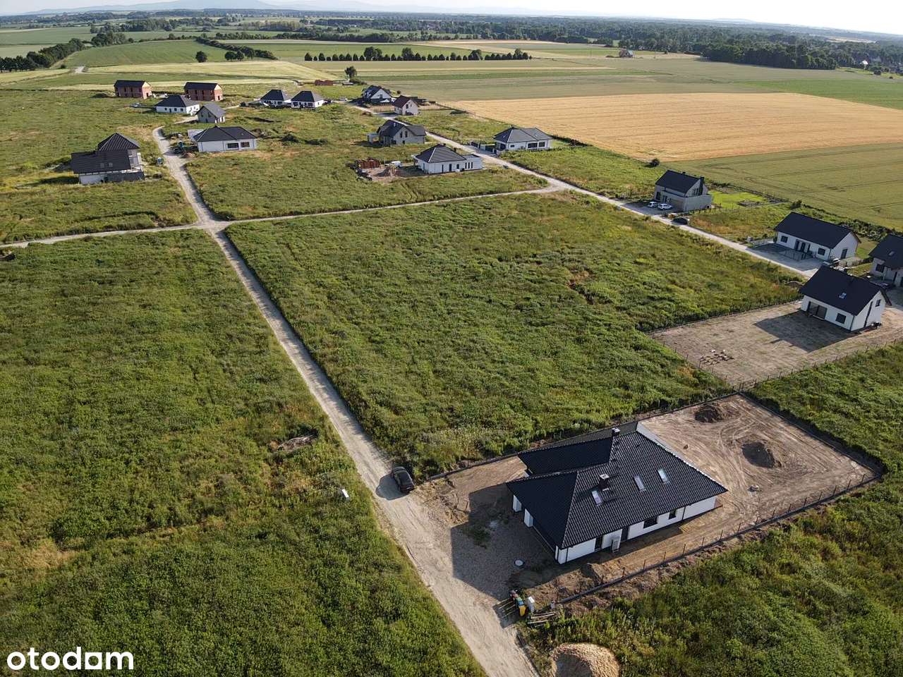 Kębłowice – działka 1100 m² pod dom / bliźniak-0