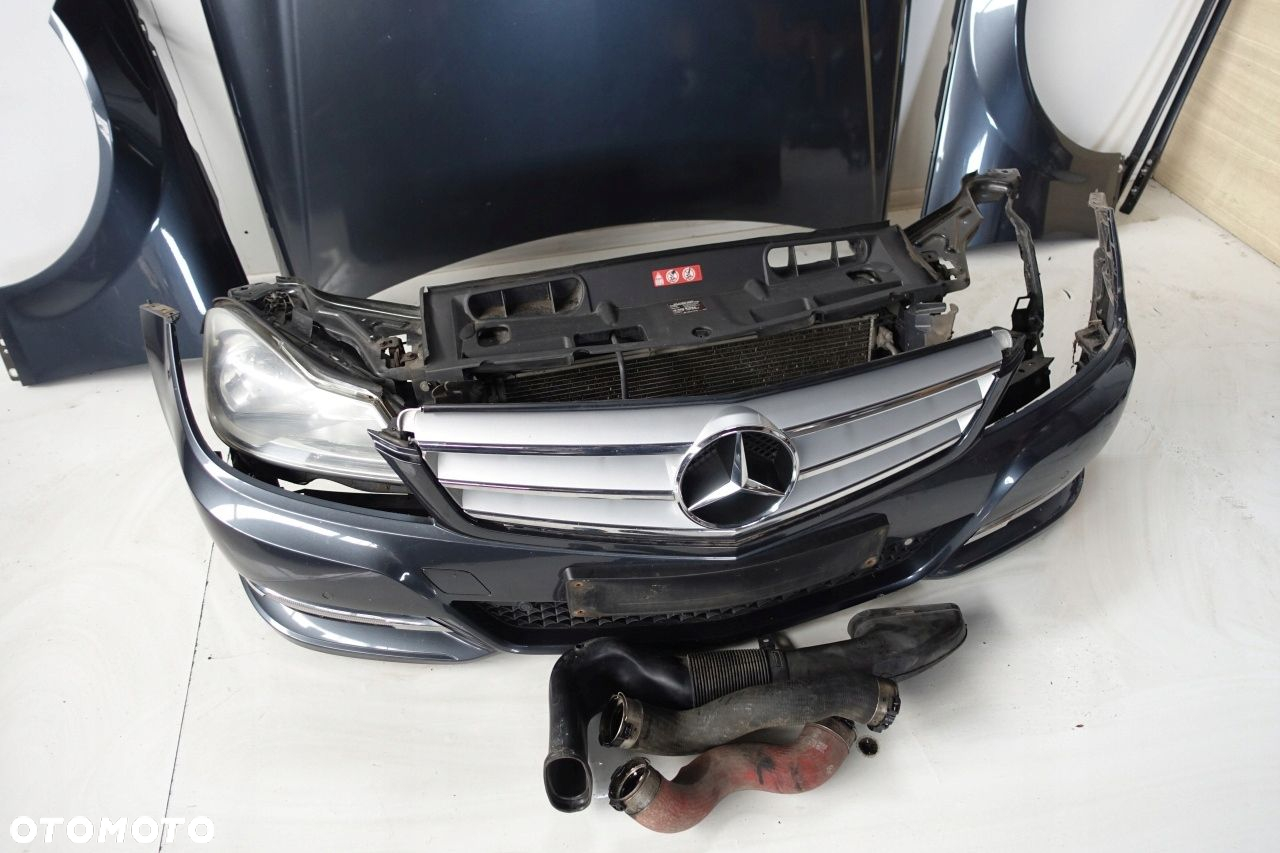 Mercedes w204 przód maska zderzak 2.2 755 LIFT pas przedni wzmocnienie - 8