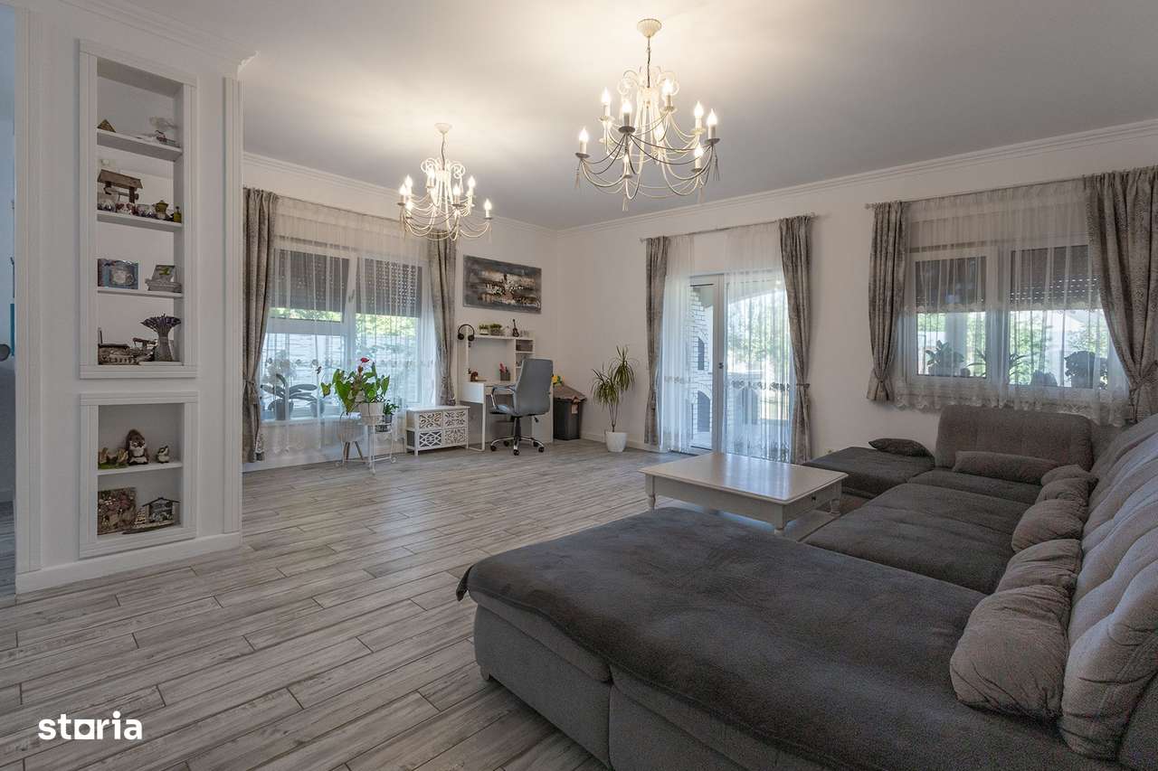 De Vanzare | Vila Lux | Teren 1000 mp | 226mp utili | 3 Bai | Garaj - Imagine principală: 4/20