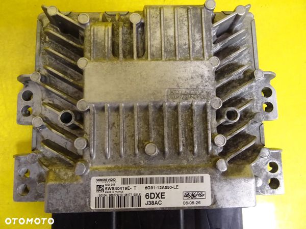 KOMPUTER STEROWNIK SILNIKA FORD S-MAX  5WS40419E-T  / 6G91-12A650-LE NR53 - 1