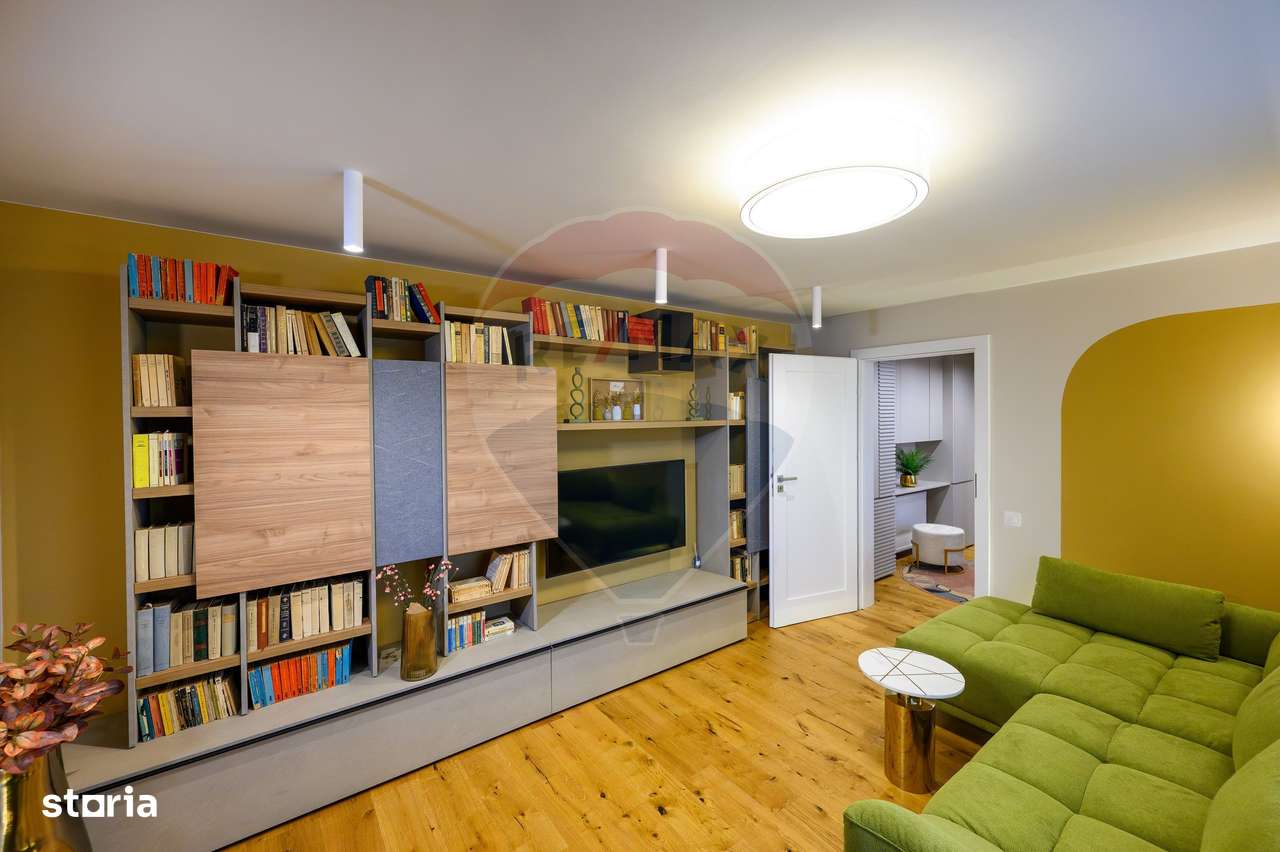 Apartament renovat, modern, cu 3 camere, de vânzare în Grigorescu-18