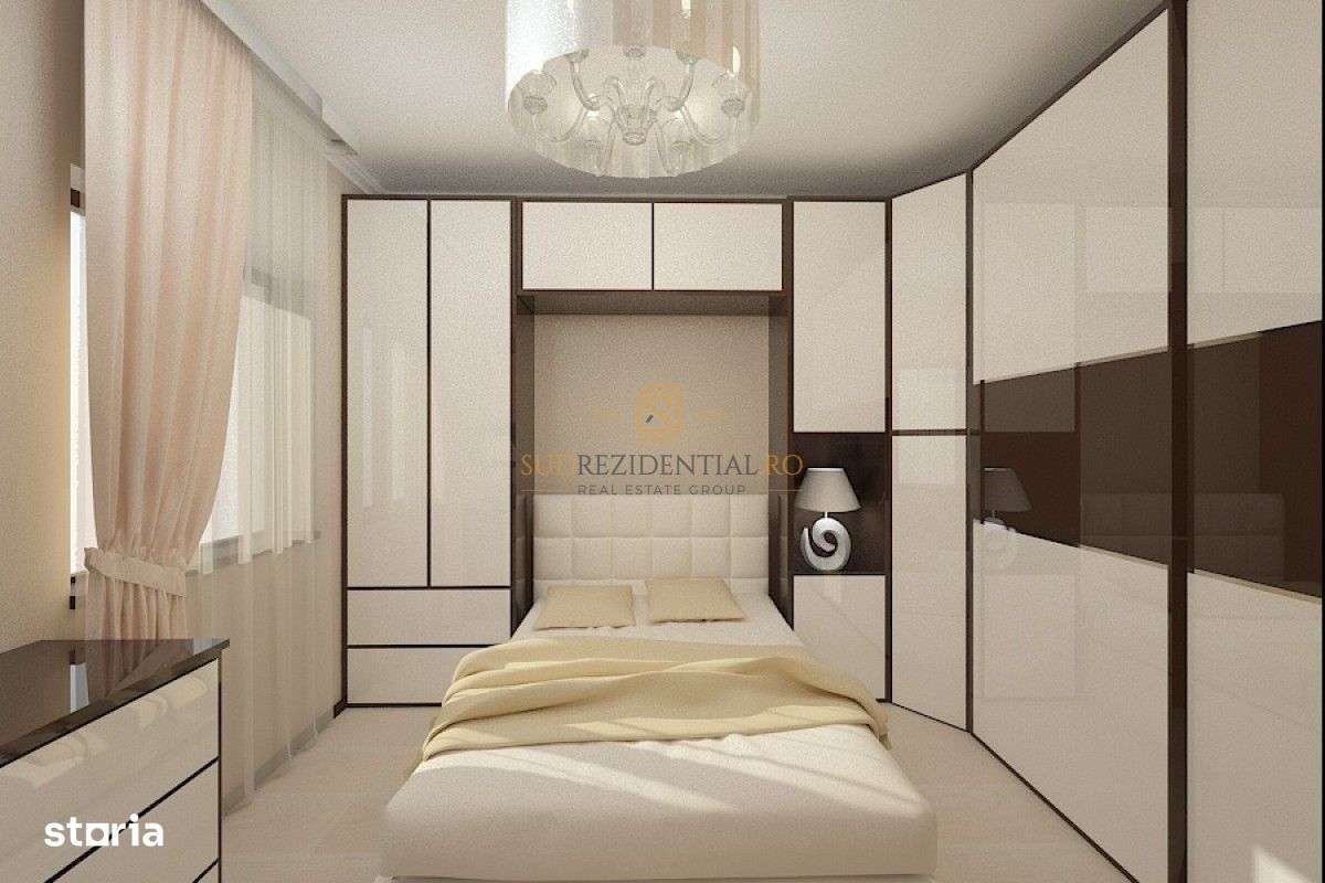 Locuinta cu 3 camere si balcon, imobil premium, Popesti-Leordeni, metr - Imagine principală: 4/20