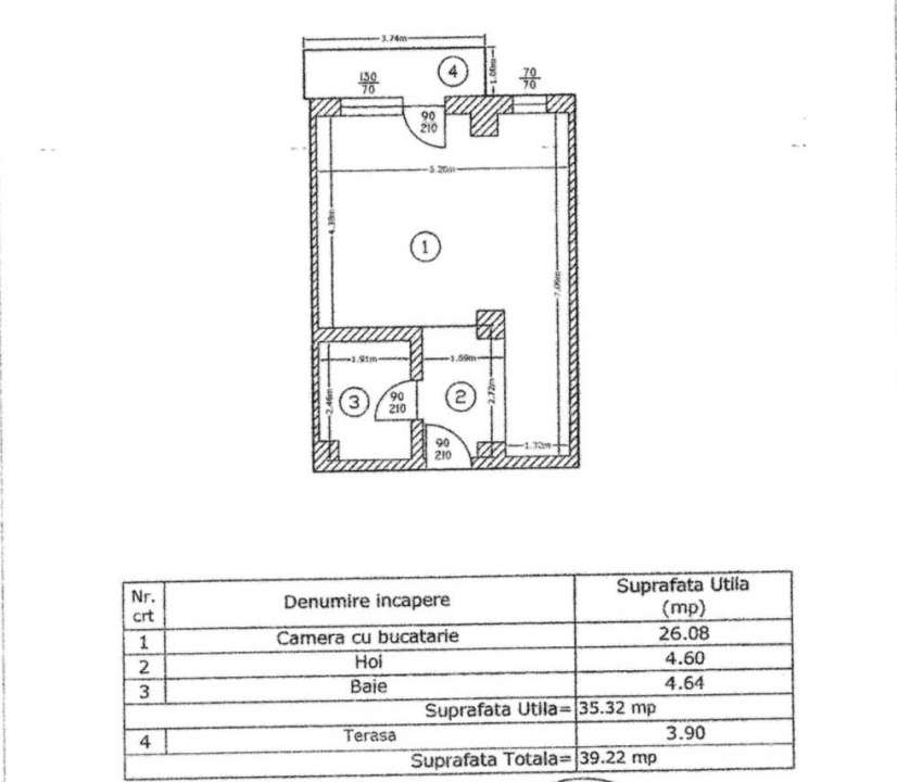 Garsoniera 40 m² Militari Residence, langa Lidl-11
