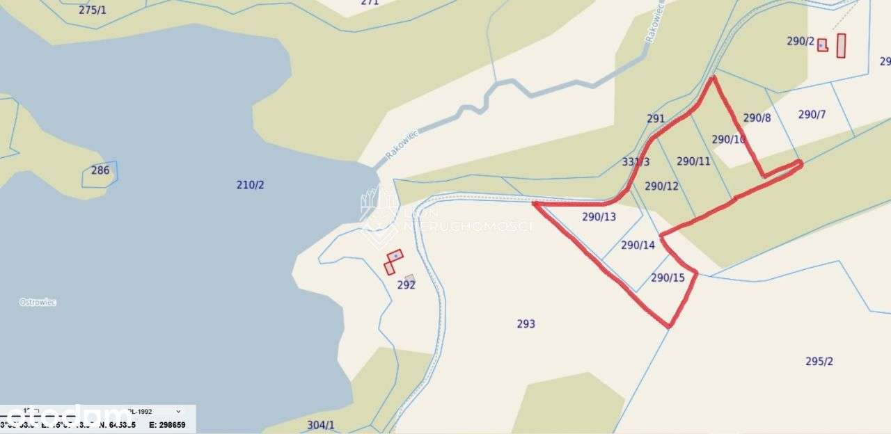 6 działek na sprzedaż w Ostrowicach gm.Drawsko Pom - Pełny obrazek: 5/5