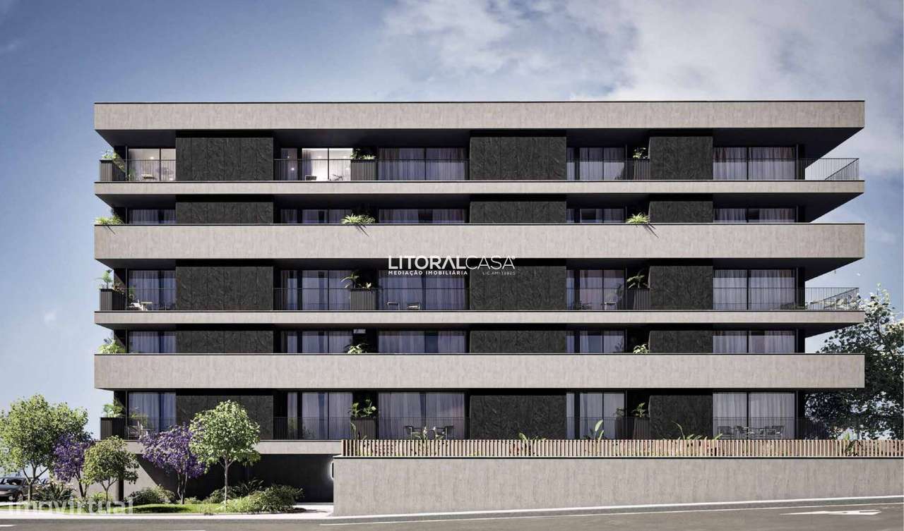 Apartamento T3 Novo - Terraço e Jardim - Grande imagem: 3/16