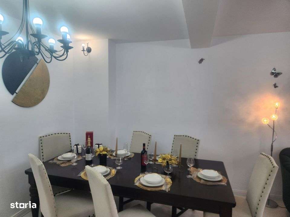 Domnesti, Vila duplex, mobilata si utilata, 4 camere, 135mp, teren 250-15